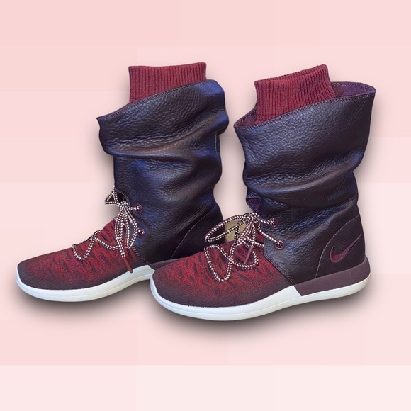 nike roshe two hi flyknit sneakerboot